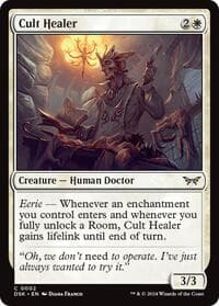 Cult Healer - Duskmourn: House of Horror - Magic: The Gathering card