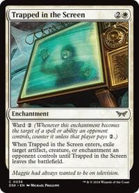 Trapped in the Screen - Duskmourn: House of Horror - Magic: The Gathering card