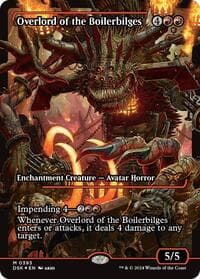 Overlord of the Boilerbilges (Showcase) - Duskmourn: House of Horror - Magic: The Gathering card