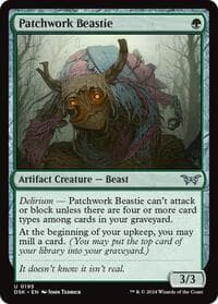 Patchwork Beastie - Duskmourn: House of Horror - Magic: The Gathering card