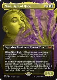 Niko, Light of Hope (Showcase) - Duskmourn: House of Horror - Magic: The Gathering card