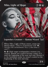 Niko, Light of Hope (Showcase) (Textured Foil) - Duskmourn: House of Horror - Magic: The Gathering card
