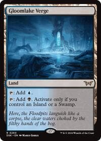 Gloomlake Verge - Duskmourn: House of Horror - Magic: The Gathering card