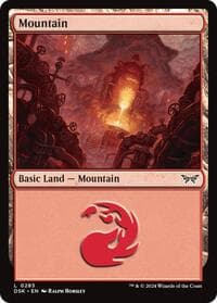 Mountain (0283) - Duskmourn: House of Horror - Magic: The Gathering card