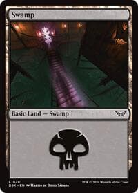 Swamp (0281) - Duskmourn: House of Horror - Magic: The Gathering card