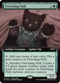 Twitching Doll (Extended Art) - Buy-A-Box Promos - Magic: The Gathering card