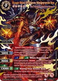 Rage Star Dragon Siegwurm Ira (Premium Card Collection -Summoner's Best-) - Battle Spirits Saga Promo Cards - Battle Spirits Saga card