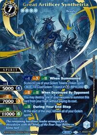Great Artificer Synthetria (Premium Card Collection -Summoner's Best-) - Battle Spirits Saga Promo Cards - Battle Spirits Saga card