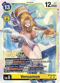 Venusmon (2024 Regionals Participant) - Xros Encounter - Digimon Card Game card