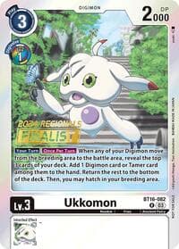 Ukkomon (2024 Regionals Finalist) - Beginning Observer - Digimon Card Game card