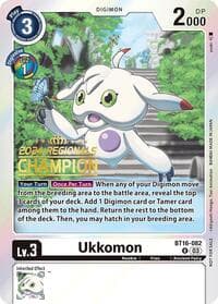Ukkomon (2024 Regionals Champion) - Beginning Observer - Digimon Card Game card