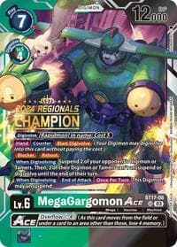 MegaGargomon ACE (2024 Regionals Champion) - Starter Deck 17: Double Typhoon Advanced Deck Set - Digimon Card Game card