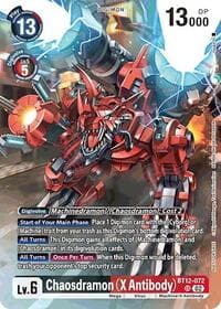 Chaosdramon (X Antibody) (Event Pack 7) - Across Time - Digimon Card Game card