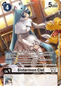 Sistermon Ciel (Event Pack 7) - Starter Deck 12: Jesmon - Digimon Card Game card