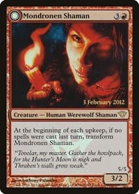 Mondronen Shaman - Launch Party & Release Event Promos - Magic: The Gathering card