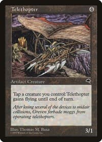 Telethopter - Tempest - Magic: The Gathering card