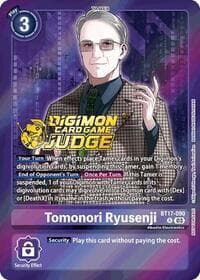 Tomonori Ryusenji (Judge Pack 6) - Secret Crisis - Digimon Card Game card