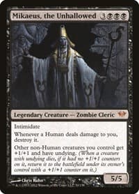 Mikaeus, the Unhallowed - Dark Ascension - Magic: The Gathering card