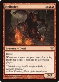 Hellrider - Dark Ascension - Magic: The Gathering card