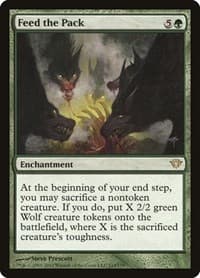 Feed the Pack - Dark Ascension - Magic: The Gathering card