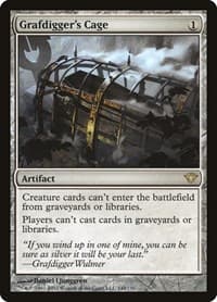 Grafdigger's Cage - Dark Ascension - Magic: The Gathering card