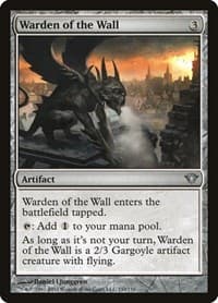 Warden of the Wall - Dark Ascension - Magic: The Gathering card