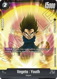 Vegeta : Youth (Bonus Pack Alternate Art) - Starter Deck 5: Bardock - Dragon Ball Super: Fusion World card