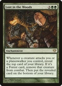 Lost in the Woods - Dark Ascension - Magic: The Gathering card