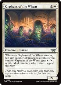 Orphans of the Wheat - Duskmourn: House of Horror - Magic: The Gathering card