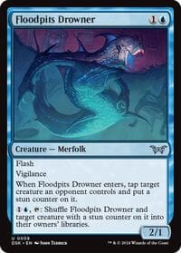 Floodpits Drowner - Duskmourn: House of Horror - Magic: The Gathering card