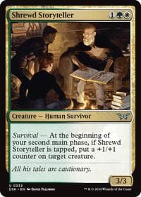 Shrewd Storyteller - Duskmourn: House of Horror - Magic: The Gathering card