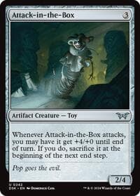Attack-in-the-Box - Duskmourn: House of Horror - Magic: The Gathering card