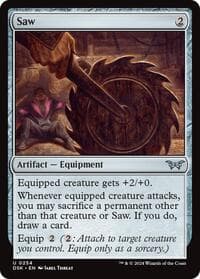 Saw - Duskmourn: House of Horror - Magic: The Gathering card