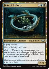 Fear of Infinity - Duskmourn: House of Horror - Magic: The Gathering card