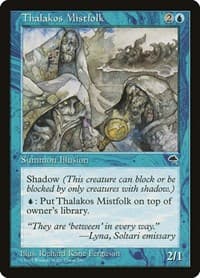 Thalakos Mistfolk - Tempest - Magic: The Gathering card