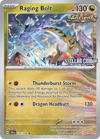 Raging Bolt - 111/142 (Cosmo Holo) (Best Buy) - Miscellaneous Cards & Products - Pokemon card