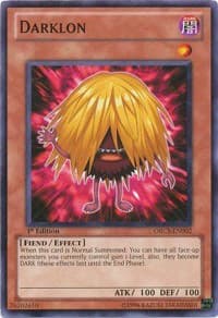 Darklon - Order of Chaos - YuGiOh card