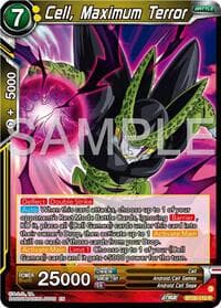 Cell, Maximum Terror - Ultimate Advent - Dragon Ball Super: Masters card