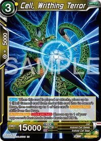 Cell, Writhing Terror - Ultimate Advent - Dragon Ball Super: Masters card