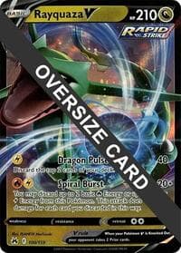 Rayquaza V 100/159 - Jumbo Cards - Pokemon card