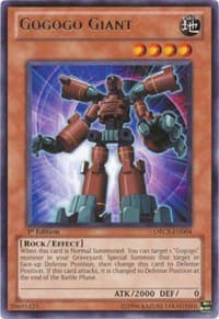 Gogogo Giant - Order of Chaos - YuGiOh card