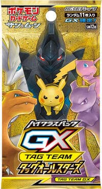 TAG TEAM GX: Tag All Stars Booster Pack - SM12a: TAG TEAM GX: Tag All Stars - Pokemon Japan card