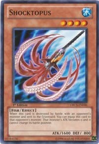 Shocktopus - Order of Chaos - YuGiOh card