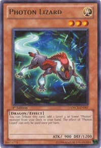 Photon Lizard - Order of Chaos - YuGiOh card