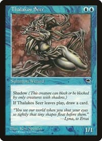 Thalakos Seer - Tempest - Magic: The Gathering card