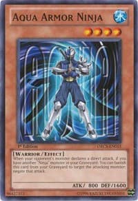Aqua Armor Ninja - Order of Chaos - YuGiOh card