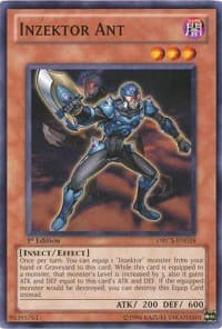 Inzektor Ant - Order of Chaos - YuGiOh card