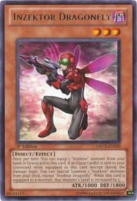 Inzektor Dragonfly - Order of Chaos - YuGiOh card