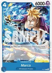 Marco (Two Legends Pre-Release) - One Piece Promotion Cards - One Piece Card Game card