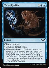 Twist Reality - Duskmourn: House of Horror - Magic: The Gathering card